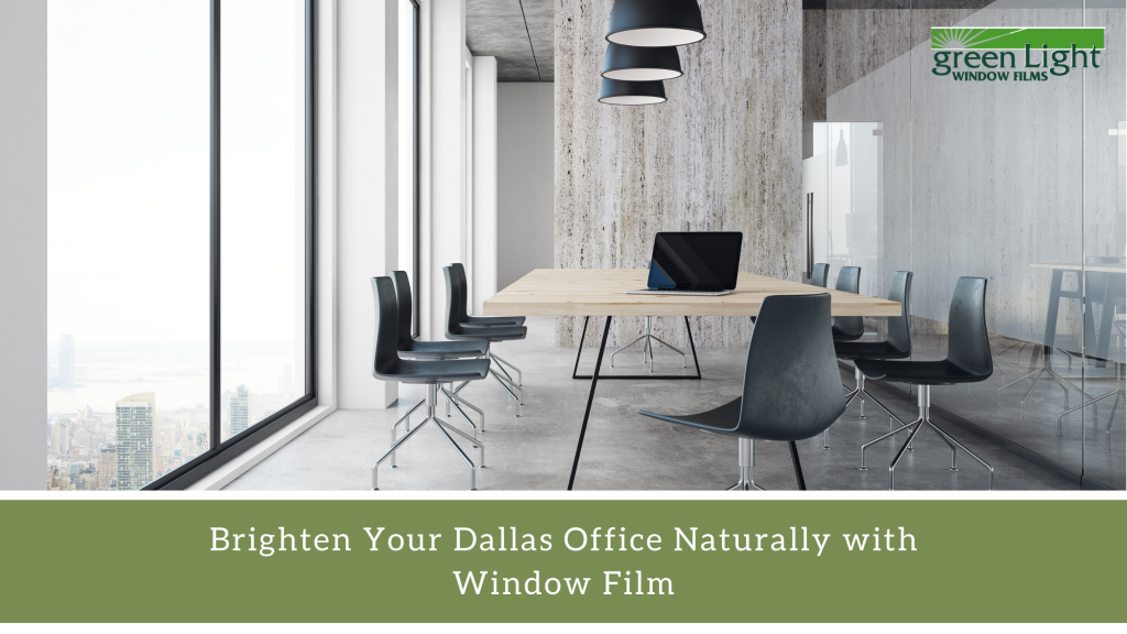 brighten dallas office window film